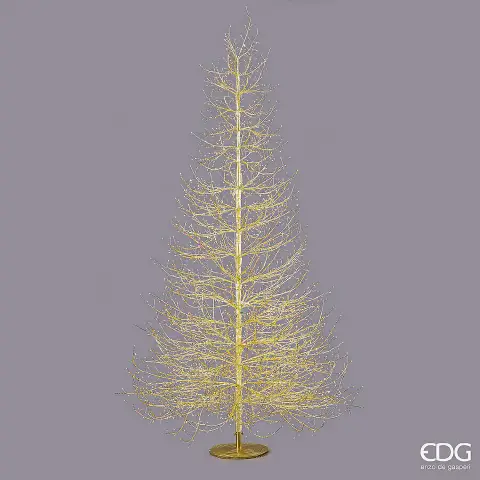 Natale Albero Led Faggio Rich 6590microled H.300 D.180 Ip44 C5 Gold