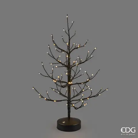 Natale Albero Led Faggio 90miniled H.45 D.10 C6 Black