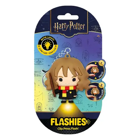 Harry Potter Portachiavi Hermione 3D con Torcia LED