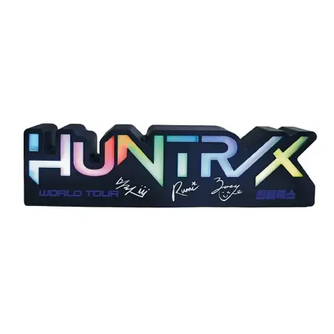 K-Pop Demon Hunters Lampada LED HUNTR/X 35 cm