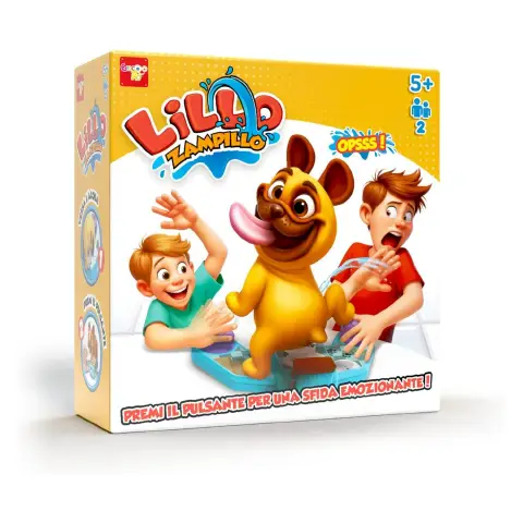 Lillo Zampillo Gioco Bulldog di Velocità per 2 Giocatori