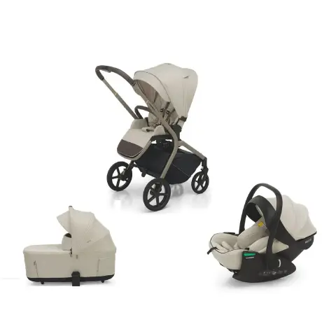 Foppapedretti Trio Snap Cream con seggiolino auto Reclinabile