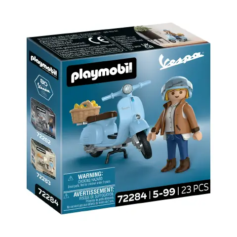Playmobil 72284 Vespa 80th Anniversary Iconic Style con Personaggio