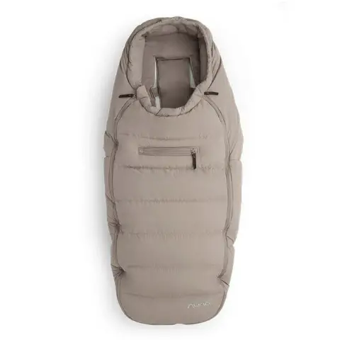 Nuna kit invernale per Passeggino- Sacco + Moffole chestnut