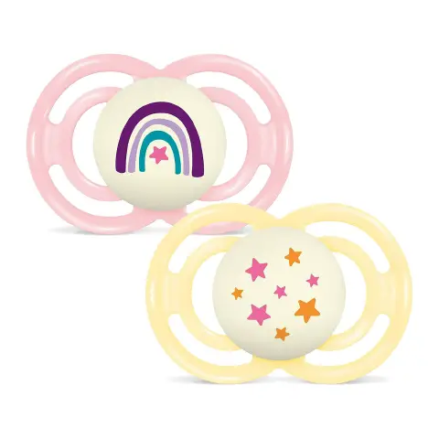 Succhietto Mam Perfect Night Silicone +16 Mesi Bimba