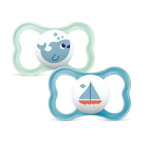 Succhietto Air Silicone +16 Mesi Bambino – 2 Pezzi