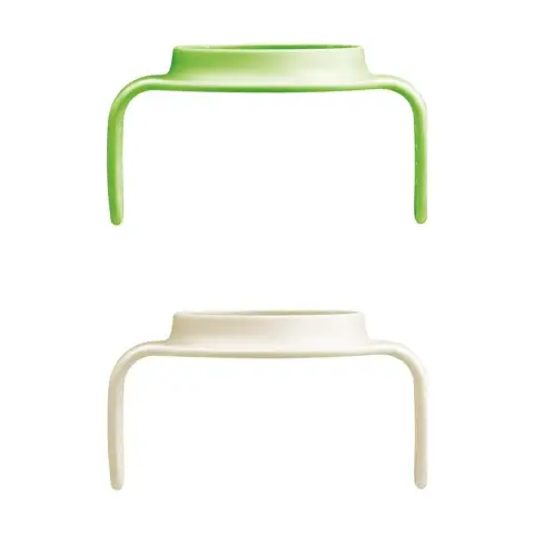 Manici Per Biberon Hold My Cup Day & Night Set 2 Pezzi Verde E Neutro