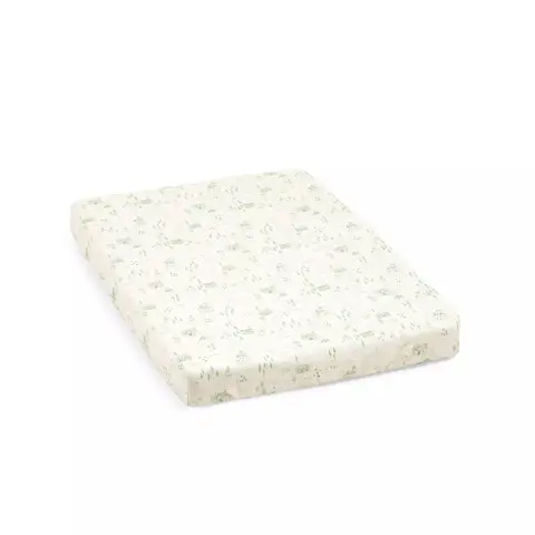 Stokke Lenzuolo con Angoli per Culla Nighti 60x80 Sage Green Map