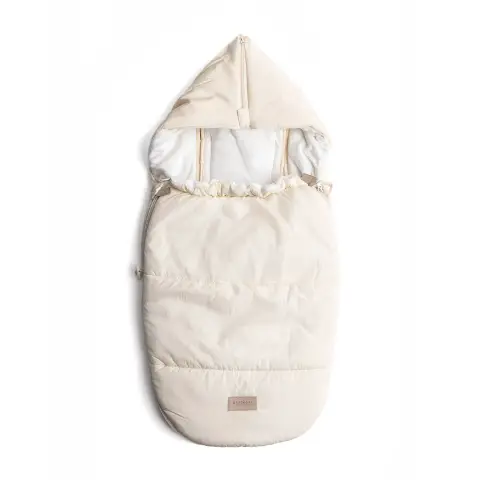 Bamboom Igloo Sacco Invernale per Ovetto e Carrozzina TOG 4.5  Natural Cream