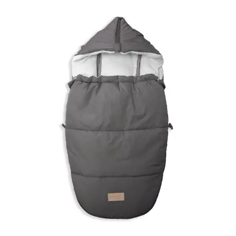 Bamboom Igloo Sacco Invernale per Ovetto e Carrozzina TOG 4.5 Storm Grey