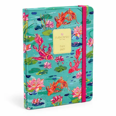 Agenda Giornaliera 2027 Turnowsky Mini Carpe Koi 11x15 cm