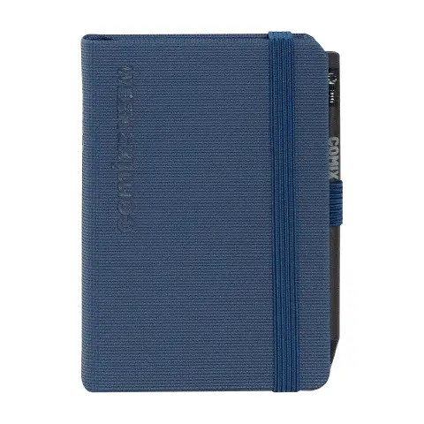 Agenda Comix 12 Mesi Settimanale Pocket Blu Texture 2027