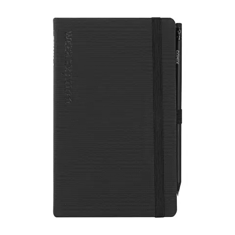 Agenda Comix 12 Mesi Settimanale Large Orizzontale Nera Texture 2027