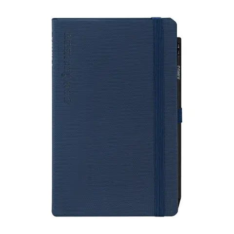 Agenda Comix 12 Mesi Settimanale Large Orizzontale Blu Texture 2027