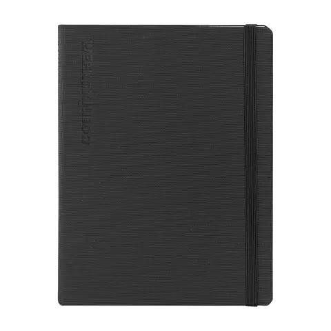 Agenda Comix Da Tavolo 12 Mesi Settimanale Verticale Nera Texture 2027