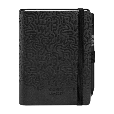 Agenda Comix Special 12 Mesi Giornaliera Mignon Nera Sketch 2027