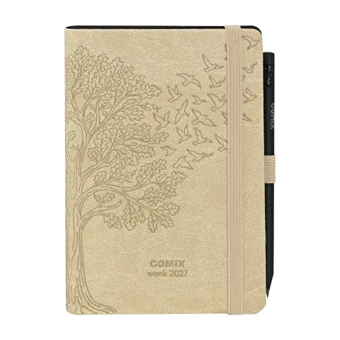 Agenda Comix Special 12 Mesi Settimanale Medium Sabbia Tree 2027