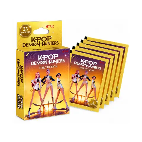 K-Pop Demon Hunters For The Fans Pack 5 Bustine Con 5 Figurine Incluse