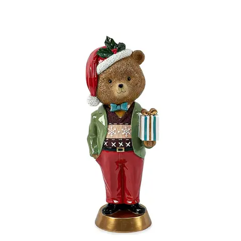 Orso Natalizio Eldred C-regalo 47,5 Cm