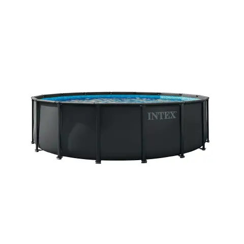 Piscina Ultra Xtr Frame 488X122 Pompa a Sabbia, Scaletta Doppia, Telo Base, Copertura