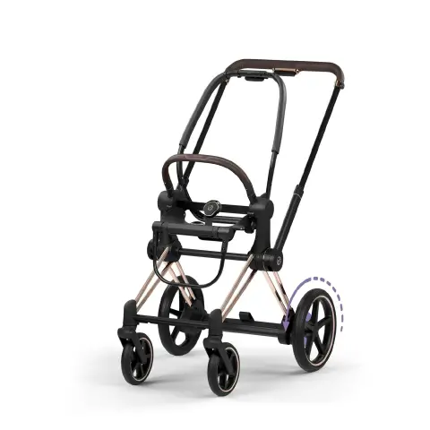 Cybex e-Priam Telaio Elettrico con e-Power e Dondolio Rosegold