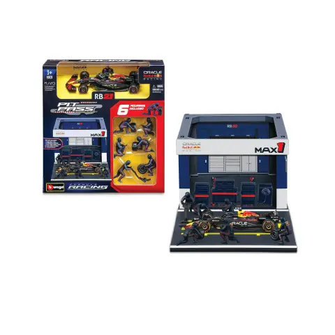 Pit Stop 1:43 F1 Redbull Sf-25 #1 Verstappen
