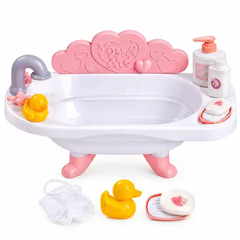 Birby Bambola Bagnetto Con Accessori