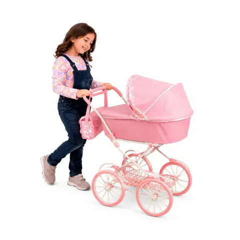 Birby Carrozzina Maxicomfort Con Borsa Per Bambole