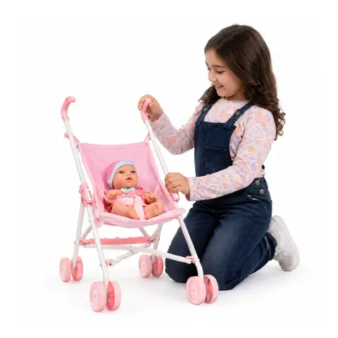 Birby Passeggino Comfort Chiusura Ad Ombrello Per Bambole