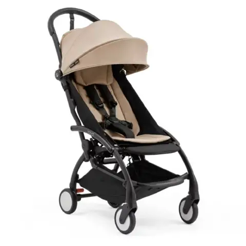 Stokke YOYO5 Passeggino Taupe con Telaio Nero