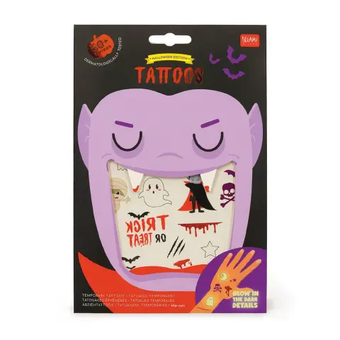Legami - Tattoos Tatuaggi Temporanei Fosforescenti Halloween