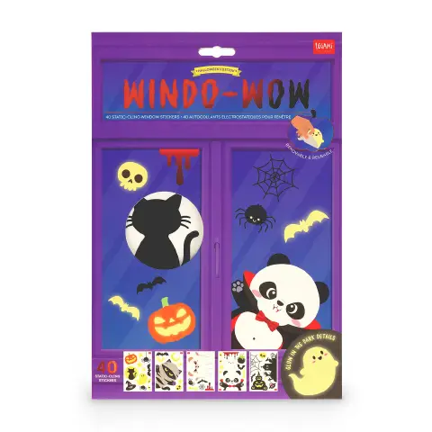 Legami - Window Wow Pumpkin Adesivi Elettrostatici Per Finestra