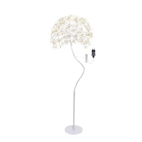Albero Luminoso a Sfera Bianco RICH 160 cm con 1350 MicroLED