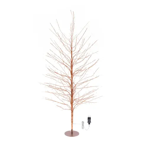 Albero Natalizio TIGLIO Rose Gold 170 cm con 784 MicroLED FlashLED
