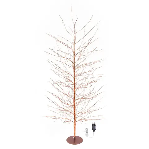Albero Luminoso TIGLIO Rose Gold 200 cm con 1120 MicroLED FlashLED