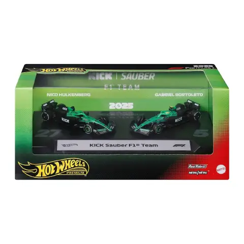 Hot Wheels Kick Sauber F1 2-Pack JMM92