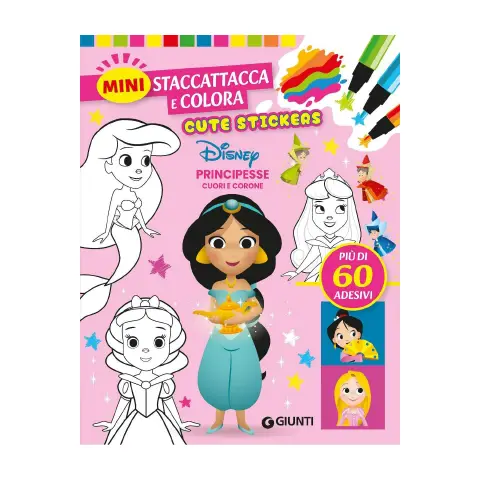Principesse Disney - Mini Staccattacca e Colora