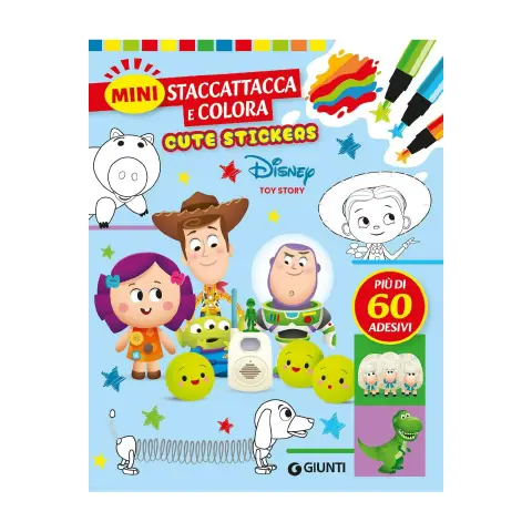 Toy Story - Mini Staccattacca e Colora
