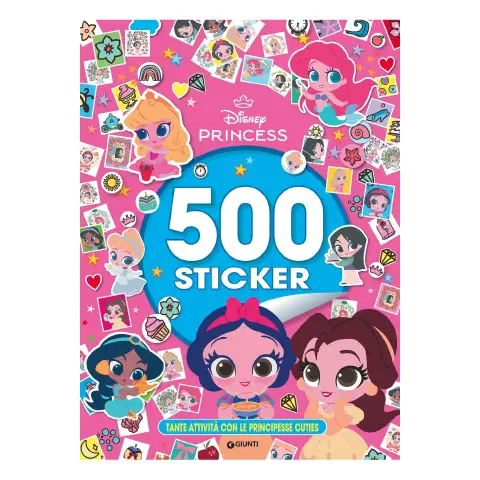 Principesse Cuties - Libro con 500 Sticker