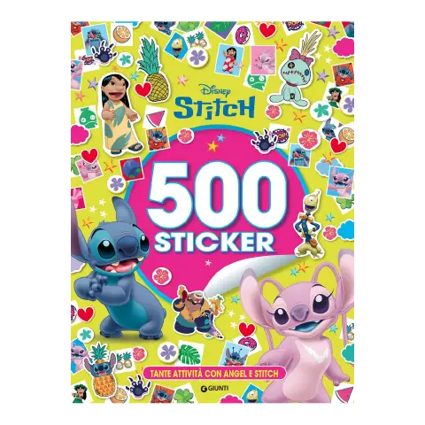 Angel e Stitch - Libro con 500 Sticker
