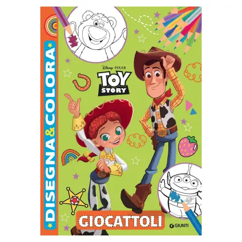 Toy Story Giocattoli - Libro Disegna e Colora