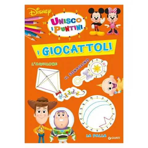 Libro Unisco i Puntini - I Giocattoli
