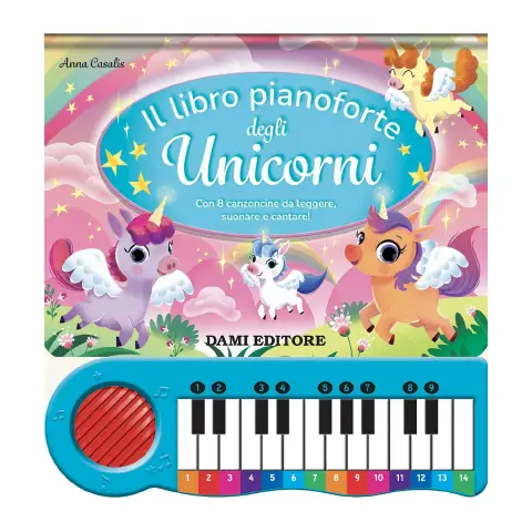 Libro Pianoforte per Bambini - Unicorni