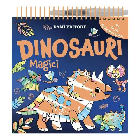 Libro Colori Magici - Dinosauri