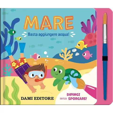 Mare - Libro Acquacolor da Colorare con Acqua