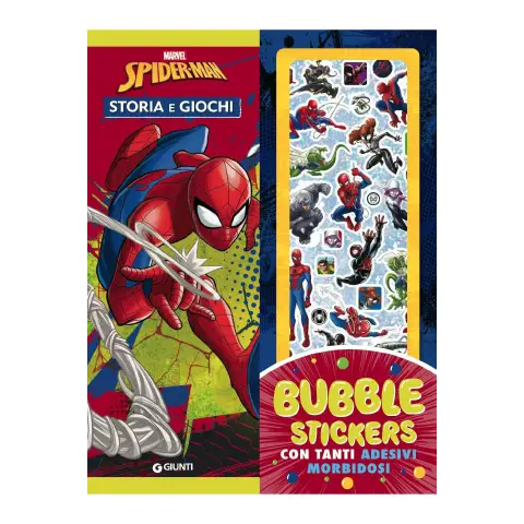 Spider-Man - Libro con Bubble Stickers Marvel