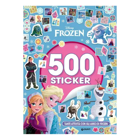 Frozen - Libro con 500 Sticker Disney
