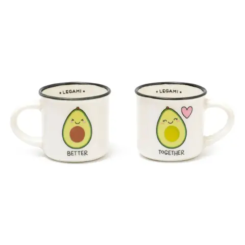 Legami - Expresso Per Due Set Tazzine Da Caffè Avocado