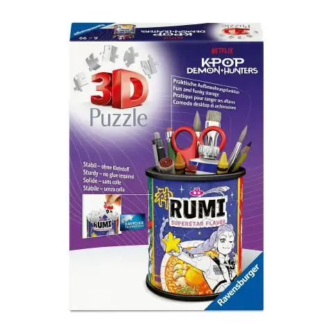 Puzzle 3D Portapenne Kpop Demon Hunters