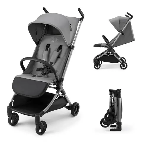 Kinderkraft Passeggino WISP Ultraleggero Pocket Granite Grey